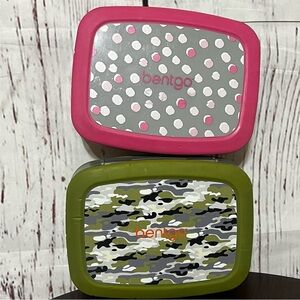Bentgo Kids Bento-Style 5-Compartment Leak-Proof Lunch Box bundle of 2